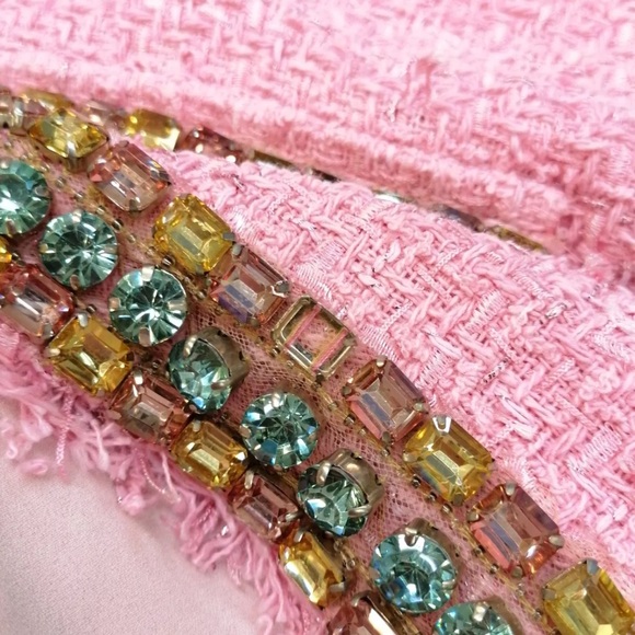 BLUMARINE Tweed Pencil Mini Skirt Size XS - Picture 4 of 4